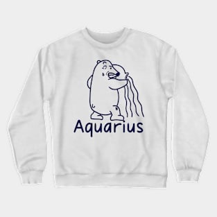 Aquarius Bear Cute 1 Crewneck Sweatshirt